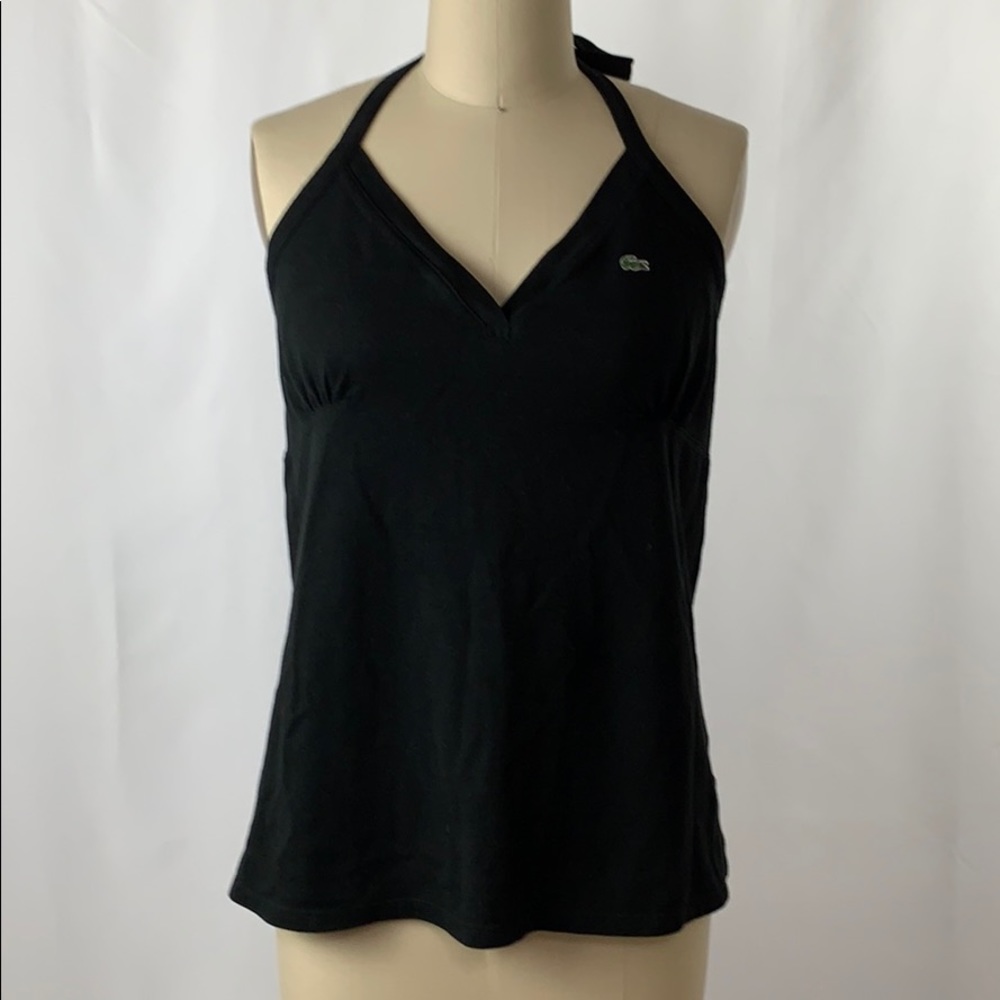 Lacoste halter top black size42